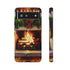 Candles on the Hearth Decorated for Christmas - Impact Resistant Phone Case Google Pixel 6 Glossy